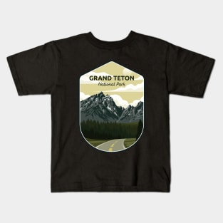 Grand Teton National Park Kids T-Shirt